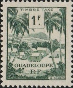 Guadeloupe , #J41 Unused , From 1947