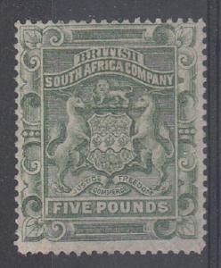 Rhodesia Scott 18 Mint hinged (partial gum) - Catalog Value $1775.00