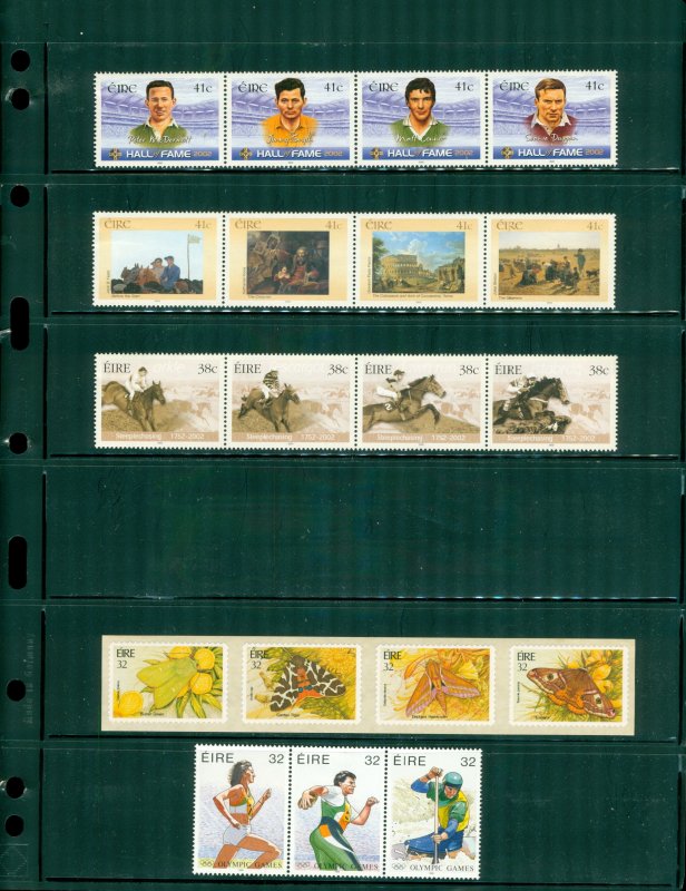 RK11-190002 IRELAND 1432a MH STRIP-4 SCV $5.00 BIN $2.75  SOCCER