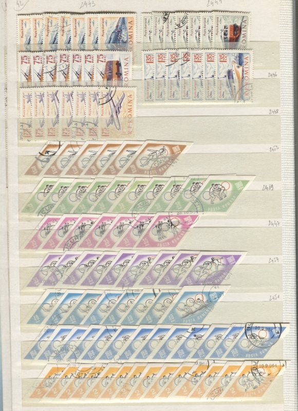 Romania Accumulation Used CV$1800.00 1900-1977 On Stockpages