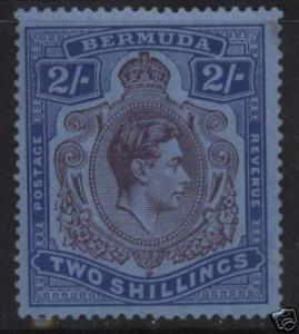 Bermuda #123 (SG #116a) VF Mint Signed & Rare