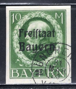 Bavaria #229  VF  Used.   CV $70.00   ...  0530233