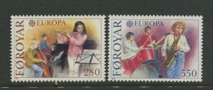 STAMP STATION PERTH Faroe Is.#125-126 Pictorial Definitive Iss. MNH 1985 CV$3.00