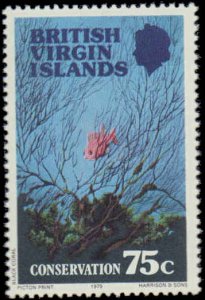 Virgin Islands #346-349, Complete Set(4), 1979, Marine LIfe, Fish, Never Hinged