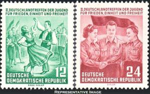 German Democratic Republic Scott 210-211