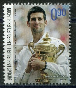 BOSNIA SERBIA(140) - Novak Djokovic - Tennis - MNH Set - 2011