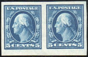 MALACK 347 XF OG LH, Pair, nice large margins, CHOICE! c3337