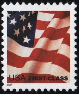 SC#3620 (37¢) Flag Single (2002) MNH