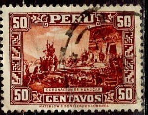 Peru 1934: Sc. # 322: Used Single Stamp