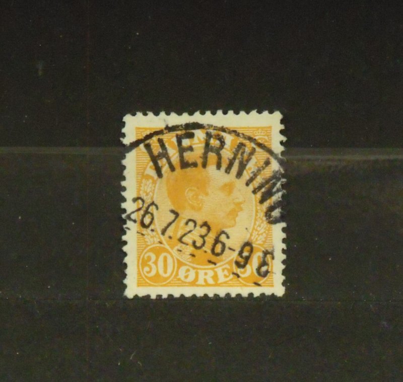 8629   Denmark   Used # 112   King Christian X      CV$ 2.00