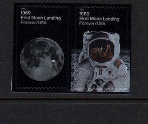 USA Moon Landing #5399-5400 mnh