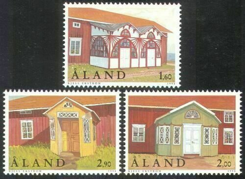 1998   ALAND  -  SG: 141/143 - PORCHES - UNMOUNTED MINT
