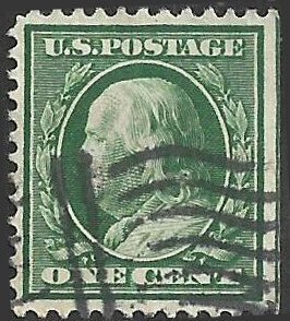 # 331 Used Green Ben Franklin