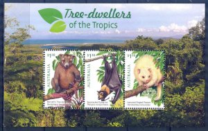 Australia 2020 Tree Dwellers of the Tropics S/S MNH