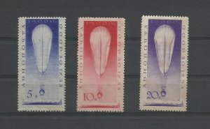 RUSSIA 1933 ASCENSION OF SCIENTISTS Y/TELLEIR: 38-40 MLH RUST OG