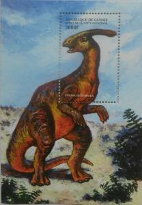 GUINEE GUINEA SHEET DINOSAURS PREHISTORIC 