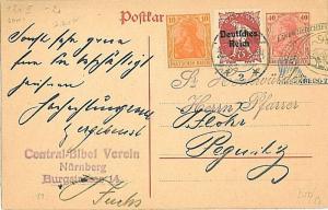 10667 - GERMANY  REICH / Bayern - POSTAL HISTORY - STATIONERY Card  1915 - NICE!