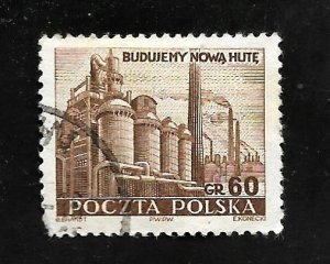 Poland 1951 - U - Scott #504