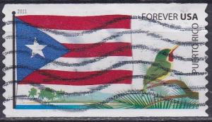 2011 Flag Puerto Rico Used SC4318