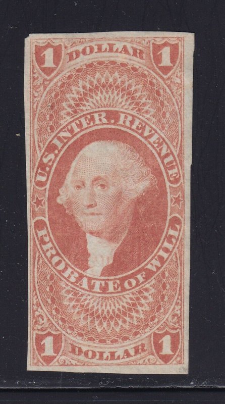 R76a F-VF used neat cancel with nice color cv $ 100 ! see pic !