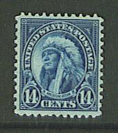 US #695, Never Hinged, F-VF, Cat=$5.50