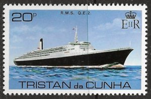 Tristan da Cunha ~ Scott # 258 ~ MNH ~ R.M.S. QEII