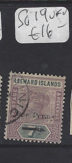 LEEWARD ISLANDS (P1610B)  QV 1D/ 7 D   SG 19    VFU