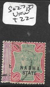 INDIA NABHA (P3009B)  QV SG 27, 37   VFU