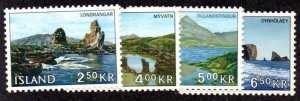 ICELAND 380-3 MNH DISTURBED GUM ON 2 BIN $1.25 NATURE