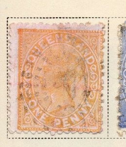 Queensland 1882-83 Early Issue Fine Used 1d. 326876