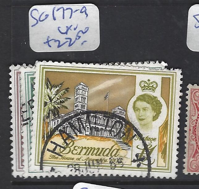 BERMUDA (P0404B)  QEII  5/--L1  SG 177-9   VFU