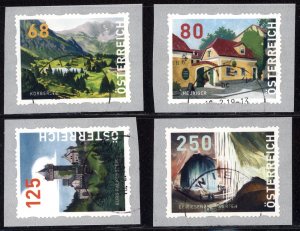 Austria 2018  Scott #2723-26 used