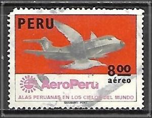 Peru #C385 Airmail Used