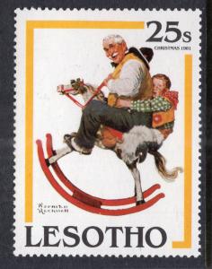 Lesotho 348 Norman Rockwell MNH VF