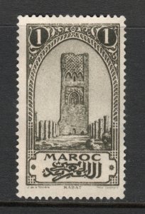 French Morocco 90   unused NO GUM  single