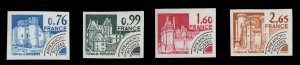 France, 1950-Present #1684-1687 (YT 166-169) Cat€34.50, 1980 Tower Type, im...