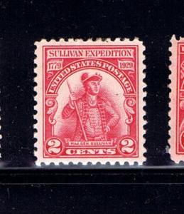 #657  MINT    VF LH              r