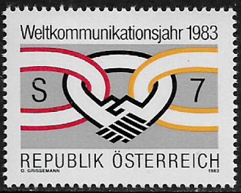 Austria #1233 MNH Stamp - Communications - 40% Cat.