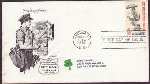 1238 City Mail Delivery Artmaster FDC