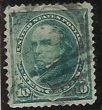 US Scott #226  used 10c Webster