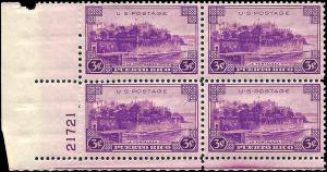 801 Mint,OG,NH... Plate Block of 4... SCV $2.25