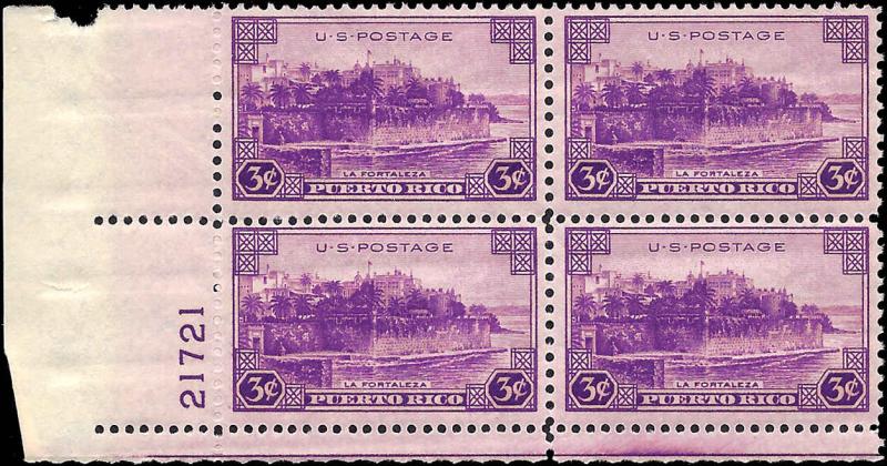 801 Mint,OG,NH... Plate Block of 4... SCV $2.25