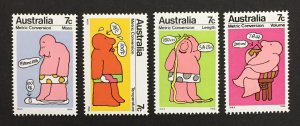 Australia 1973 #541-4, Metric System, MNH.