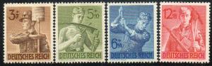 Germany  Scott  B237-B240  Mint  Complete