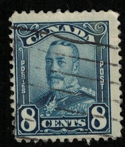 1928-1929, King George V, Canada, 8 cents (T-6222)