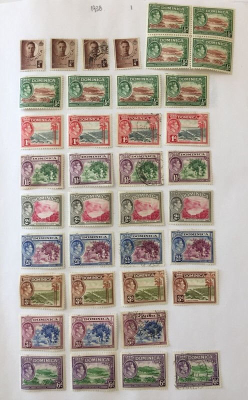 DOMINICA QV/QE M&U Collection (Aprx. 200)  TK1887 