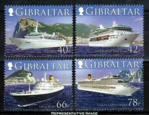 Gibraltar Scott 1052-1055 Mint never hinged.