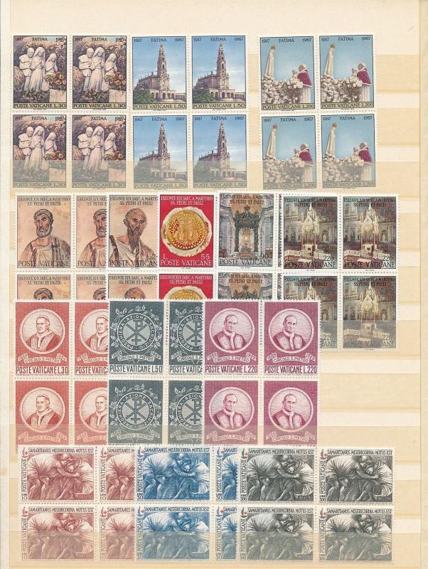 VATICAN LARGE M&U Collection In 9 Stockbooks (1000s)ALB 189