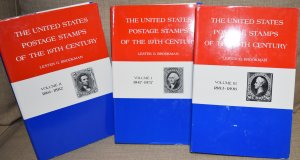 Doyle's_Stamps:19th Century Postage Stamps of the U.S. Set @1989 Brookman