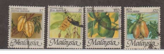 Malaysia Scott #333-336 Stamp - Used Set